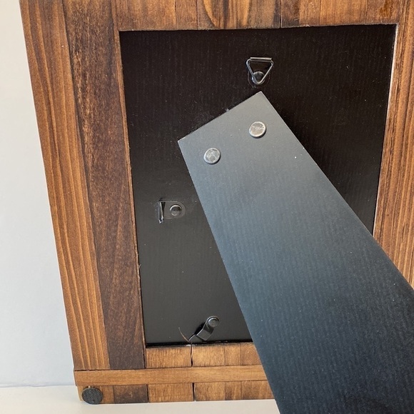 WOOD picture frame 8” x 10” western rustic - Picture 5 of 9